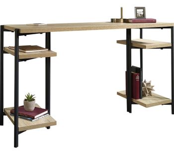 TEKNIK 5422097 Chunky Bench Desk - Charter Oak