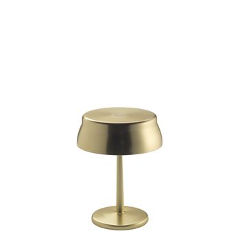 Lámpara de mesa led mini wi-fi dorada zafferano