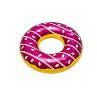 hinchable donut piscina ninos pvc rosamarron 110x110x30 cm