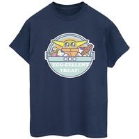 disney camiseta manga larga the mandalorian eggcellent easter para mujer