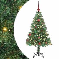 arbol de navidad  decoraciones de navidad con 150 led con soporte verde 150 cm pvc