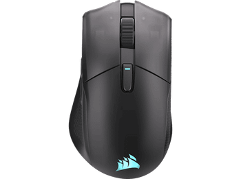 Ratón gaming - Corsair Harpoon V2, Inalámbrica con cable, 26000 dpi, Negro