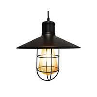 aplique vintage colgante e27 matel 300x260mm