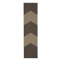 panel decorativo sylva rectangular 60 x 240 cm color beige - atmosphera createur dinterieur