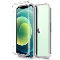 cool funda silicona 3d transparente trasera y delantera iphone 1212 pro