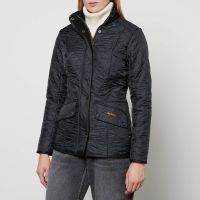 barbour cavalry polarquilt quilted shell jacket - uk 6