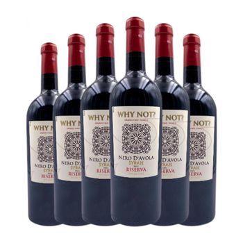 Wines Co Vino Tinto Why Not? Sicilia Crianza 75 Cl 14% Vol. (pack De 6 Unidades)