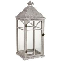 farol de madera 30x30x745h cm