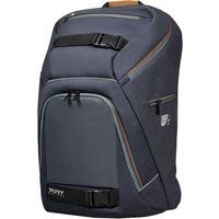 port designs go led 156 laptop backpack - grey  brown grey