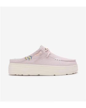 de WALK IN PITAS CAPARICA ZUECO DE MUJER DE ALGODON - LILAS