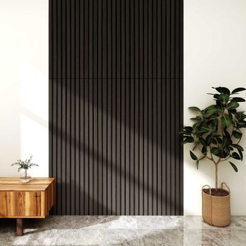 Set De 8x Paneles De Pared Vang Acústico Mdf 120x60x2cm (5,76 M²) - Roble Gris [neu.holz]
