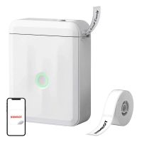 impresora termica bluetooth niimbot d110m portatil blanca con bateria recargable