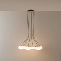 lampara de techo knock 6 luces
