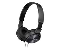 sony mdr-zx310apb - auriculares de diadema cerrados con microfono control remoto integrado negro