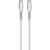 cable nevox usb-c 20 240w emarker 1 metro blanco