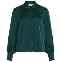 vila blusa noos enna ravenna shirt - ponderosa pine para mujer