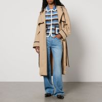 baum und pferdgarten deona cotton-gabardine trench coat - eu 34uk 6