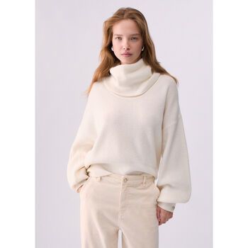 Liu Jo Jersey Jersey de cuello alto en pura lana para mujer