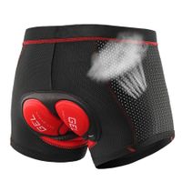 newboler-pantalones cortos transpirables para ciclismo ropa interior con almohadilla de gel 5d ropa interior para bicicleta de montana y carretera pantalones cortos para hombre
