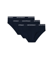 emporio armani para hombre em000258af14132 set 3 slips de punto elastico marino xl homewear algodon