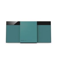 microcadena panasonic sc-hc304 20w rms bluetooth dab usb lcd verde