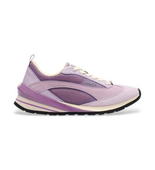 HOFF para mujer. 22565404 Zapatillas de Piel Seven Runner lila (40), Plano, Cordones, Casual