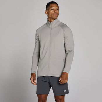 Chaqueta de entrenamiento Ultra con cremallera y cuadrícula para hombre de MP - Gris tiza - M