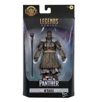 marvel legends series - mbaku - figura - black panther  - 4 anos