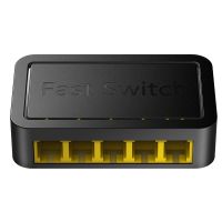 cudy fs105d switch de escritorio 5 puertos 10100 mbps
