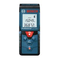 glm4000 medidor laser de distancia profesional 40m ip54 2mm de precision multiples modos de medicion retroiluminacion a