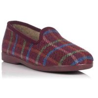 chapines pantuflas zapatilla de casa de cuadros para mujer