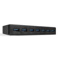 hub usb lindy 43228 7 puertos usb 32 gen 1 type-a alimentacion usb