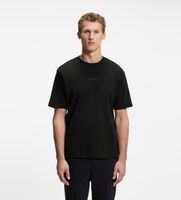 boss para hombre 50519368 camiseta casual negro m algodon manga corta