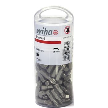 Wiha Juego De Bits Standard De 25 Mm Torx® (t10) De 50 Unid., De 1/4