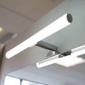 Lámpara Led Para Instalación En Borde De Espejo Sección Redonda | Aurora