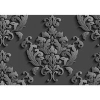 fotomural vinilo zen flor cromada 350 x 250 cm