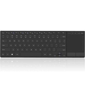 Mini teclado inalámbrico Rii K22S con panel táctil multitáctil, compatible con PC, Mac, portátil, Windows, tableta