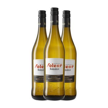 Barbadillo Vino Generoso Solear Manzanilla-sanlúcar 75 Cl 13% Vol. (pack De 3 Unidades)