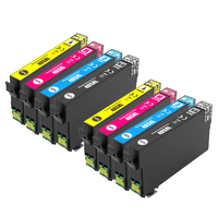 8 cartuchos de tinta compatibles epson 405xl 405 xl para epson workforce wf-7310 wf-7830 wf-7835 wf-7840 workforce pro wf-4830 wf-3820 wf-3825 wf-4820 wf-4825 wf-4830