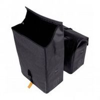 basil alforjas urban dry melee 50 litros con reflectante negro carbon 36x17x42 cm