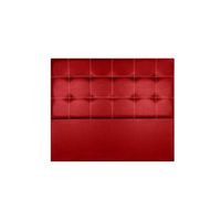 cabecero iris polipiel rojo 130