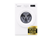 lavadora carga frontal - lg f4x1008nwh 8 kg 1400 rpm 10 programas ai direct driver thinqr blanco marfil