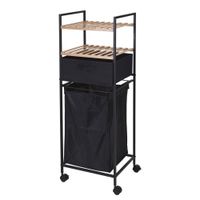 estanteria de poliester negro 388x325x109 cm