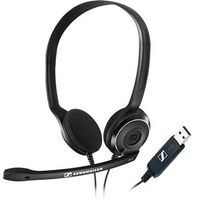 epos pc8 usb auriculares estereo para pc  mac - cascos cableados on-ear con microfono con cancelacion de ruido conexion usb control de volumen y mute diseno ultraligero para trabajo y llamadas