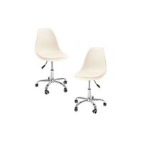 pack 2 sillas dami office - beige