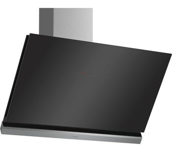 BOSCH DWK98PR60B Chimney Smart Cooker Hood - Black, Black