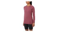 maillot de manga larga salomon sense aero seamless mujer rojo