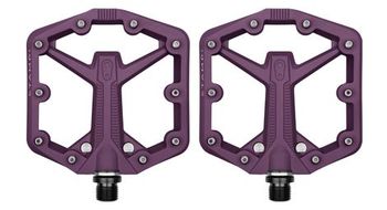 Crankbrothers stamp 1 gen 2   pedales planos pequenos morado
