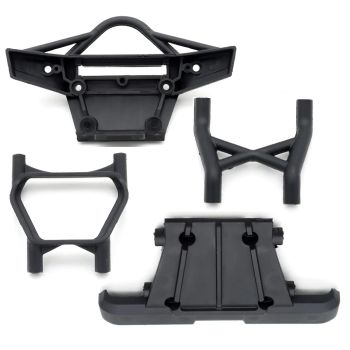 ZD Racing MT16 1/16 piezas de coche RC conjunto protector de parachoques delantero y trasero modelos de vehículos acceso