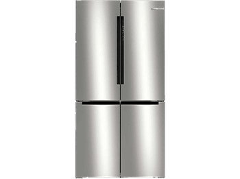 Frigorífico americano - Bosch KFN96APEA, No Frost, 183 cm, 605 l, Capacidad XXL, Cajón BigBox, Inox